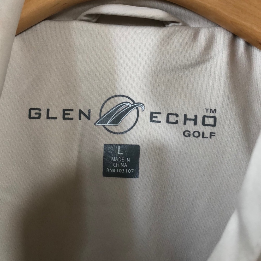Glen Echo Golf Pullover Drawstring Windbreaker - image 2